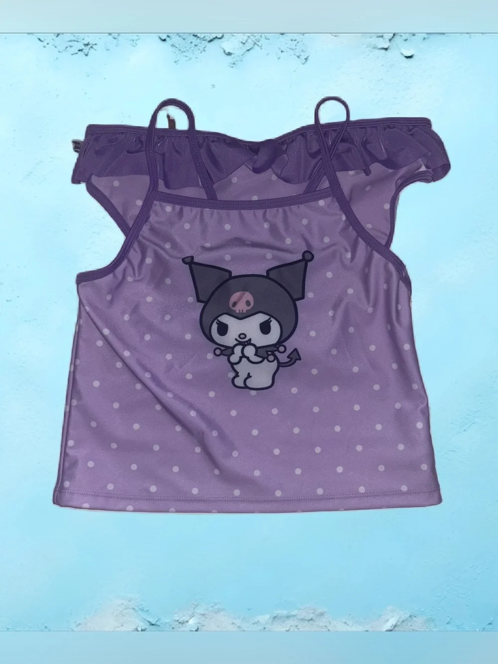 Hello Kitty & Friends Wonder Nation Collab Kuromi Tankini Bikini